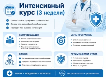 Реабилитация за 21 день в Няндоме