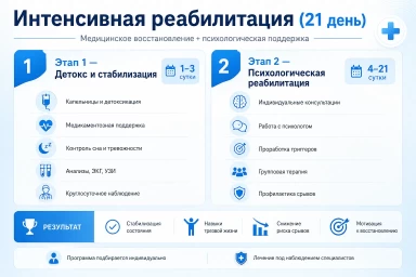 Реабилитация за 21 день в Няндоме
